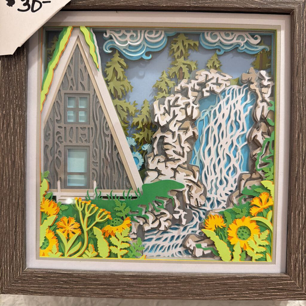 SOP Cabin With Waterfall