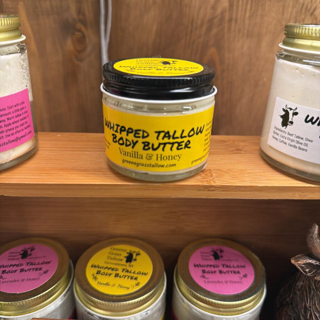 Vanilla & Honey Whipped Tallow 2oz