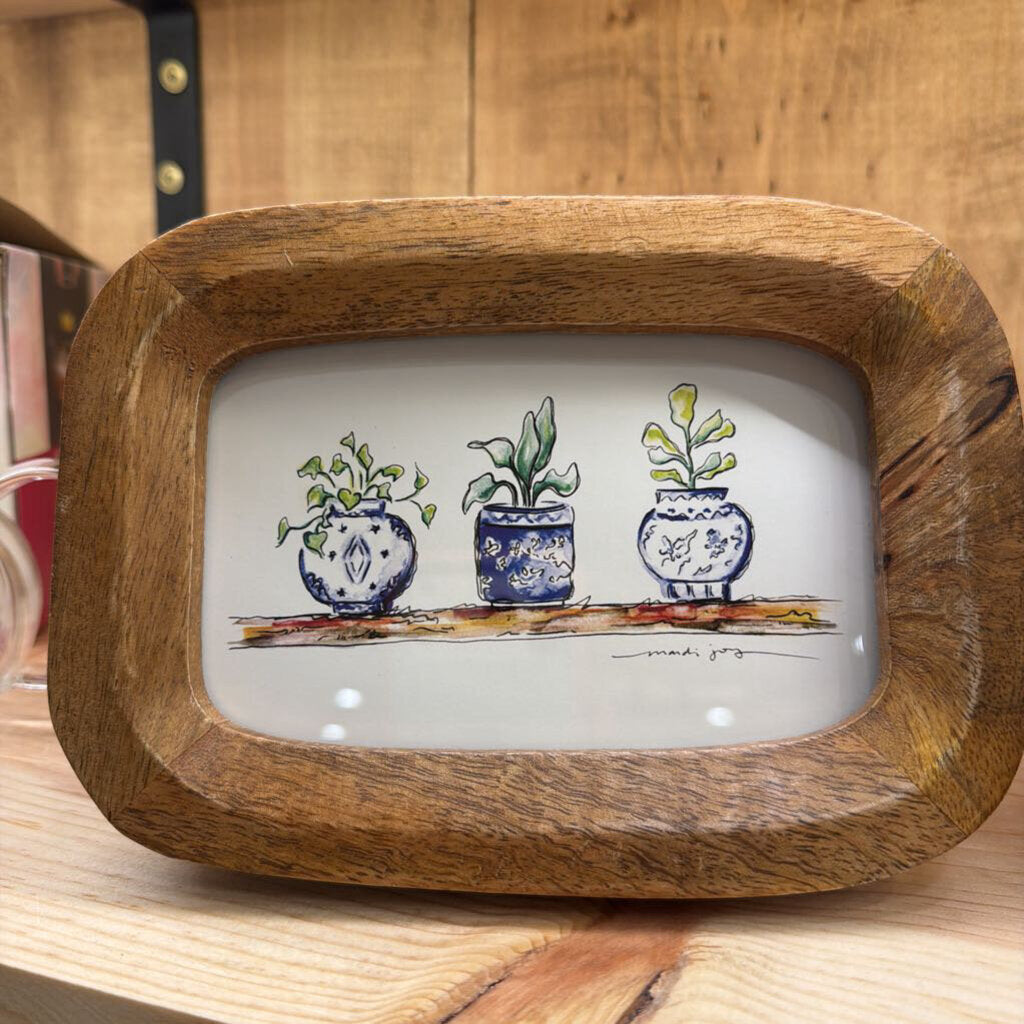 Chinese pots watercolor small