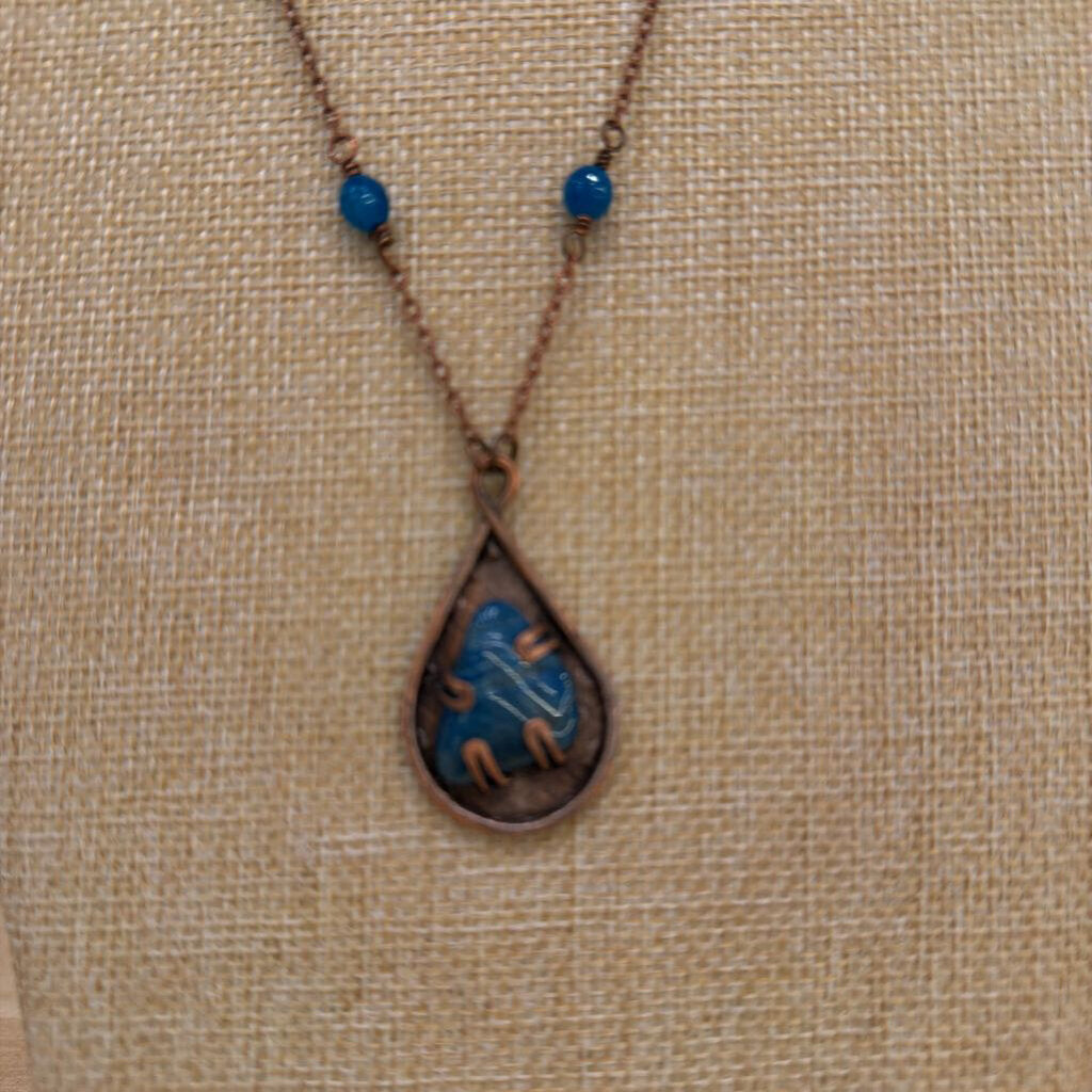 Copper Chrysocolla Pendant