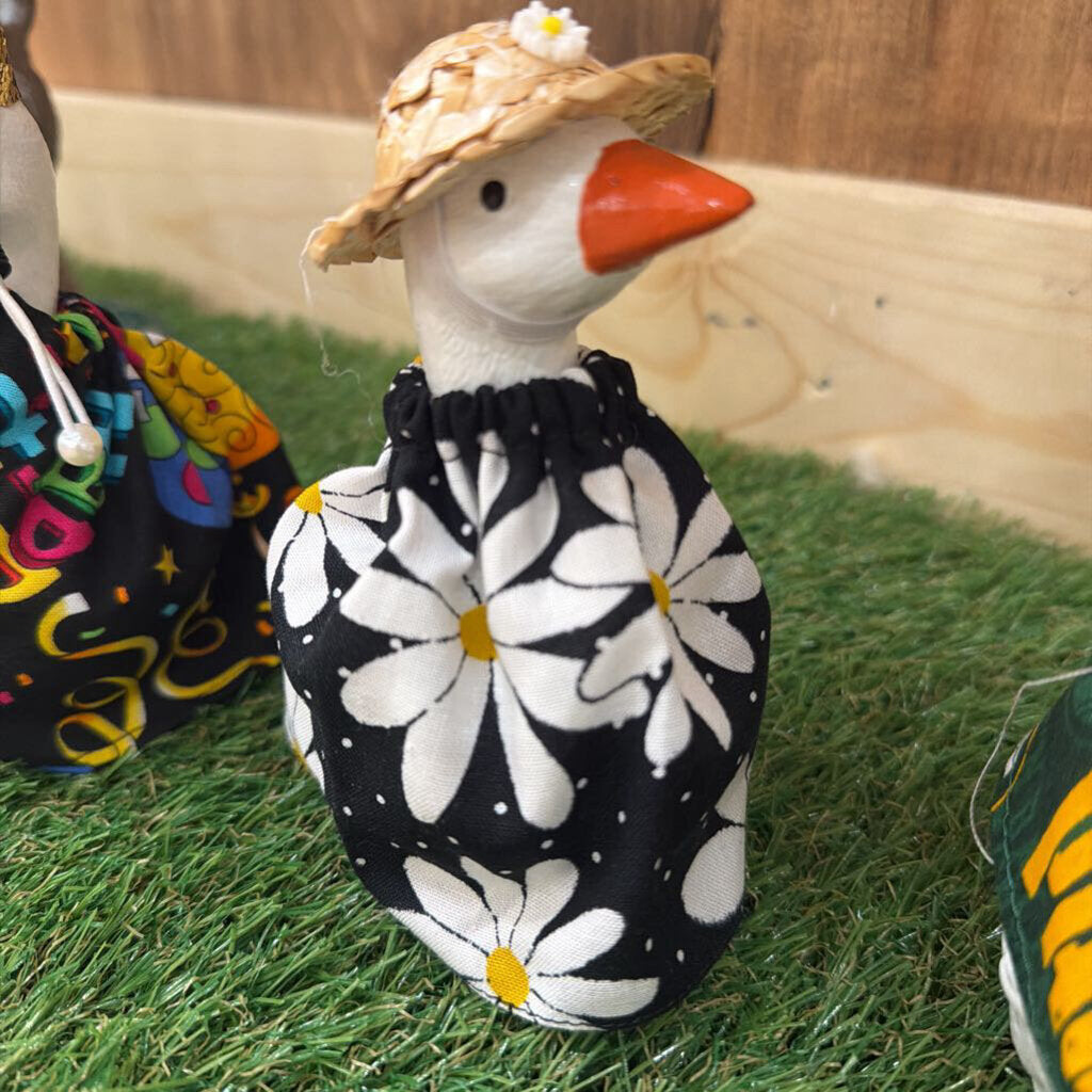 White Flower Goose 5"