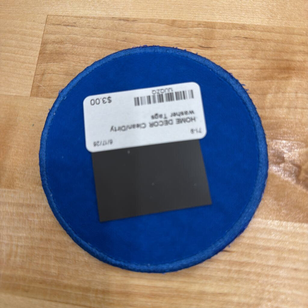 Clean/Dirty washer Tags