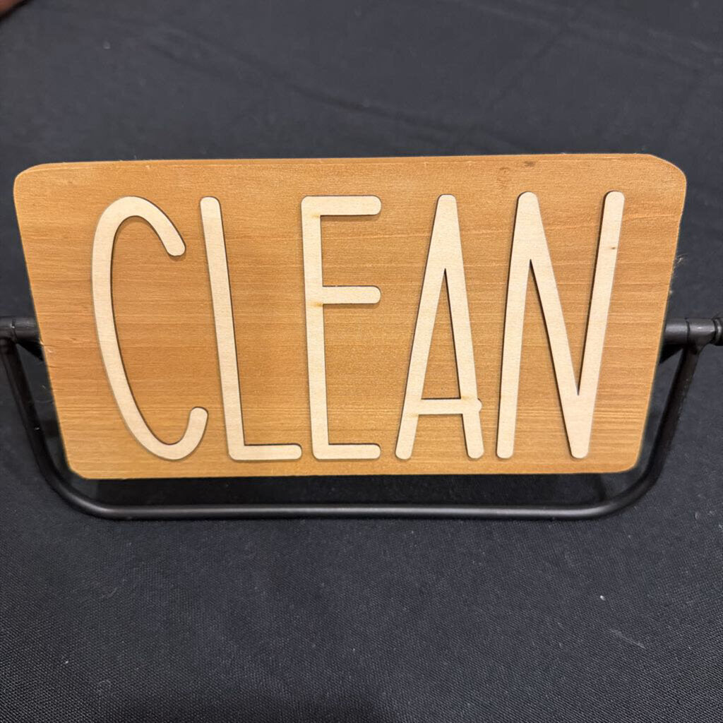 Clean/Dirty Signs