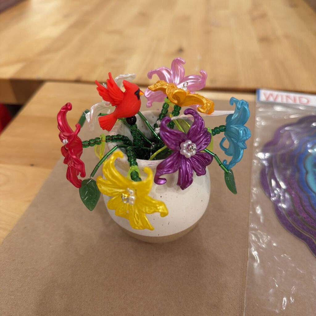 Beaded Pot