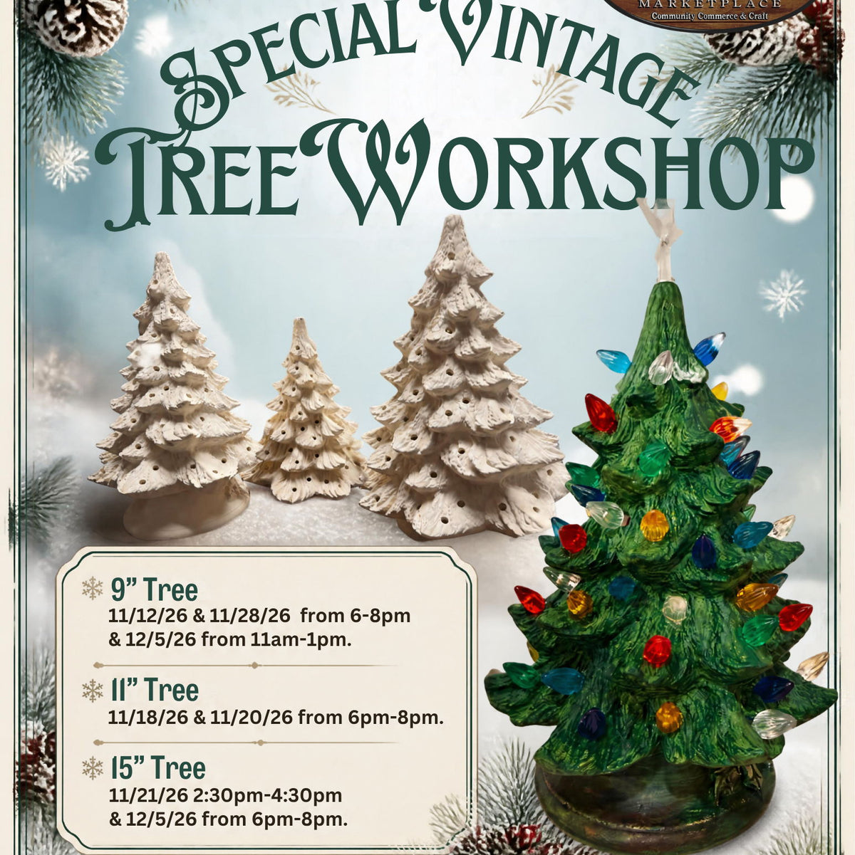 15" Special Event Tree Workshop - 5 Dec 2026