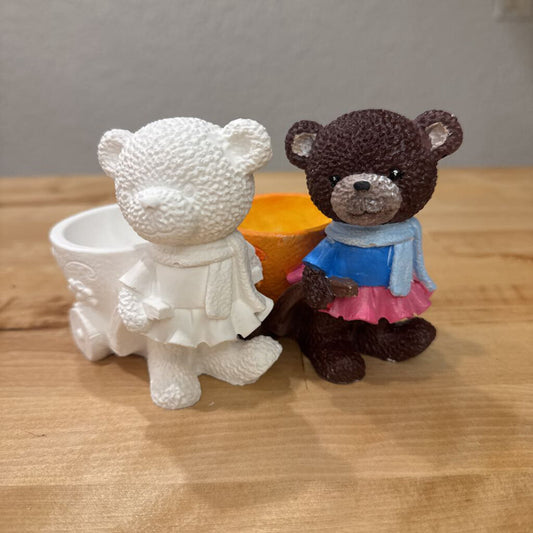 Bear w/Cart