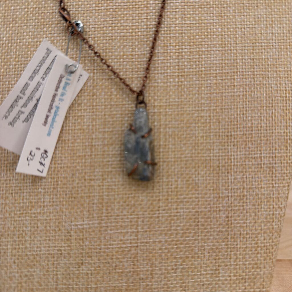 Copper WI Moonstone Pendant