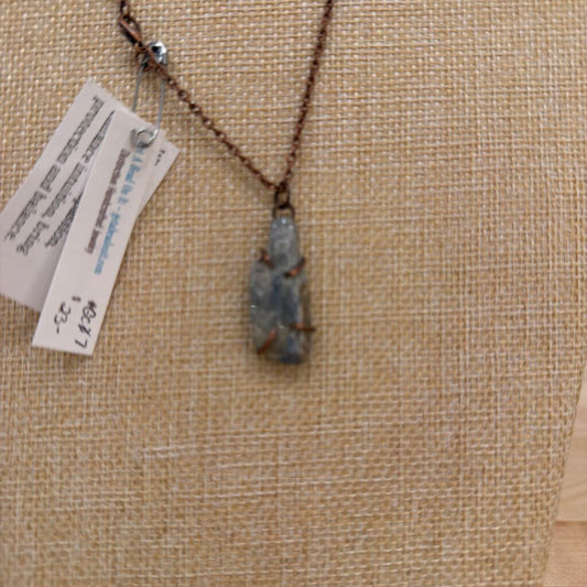 Copper WI Moonstone Pendant