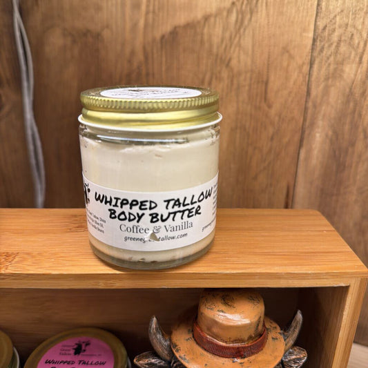 Coffee & Vanilla Whipped Tallow 4oz