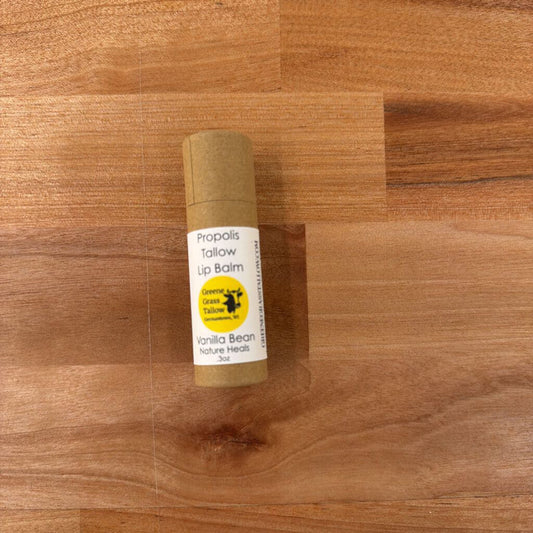 Vanilla Bean Propolis Tallow Lip Balm