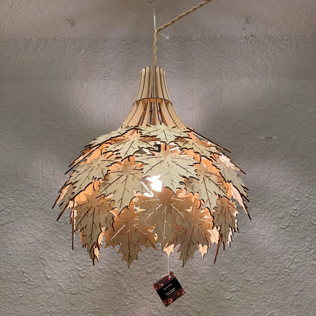 Maple Leaf Lamp