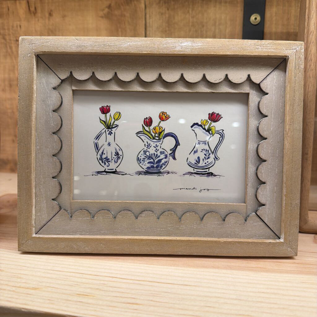 dutch pitchers watercolor small