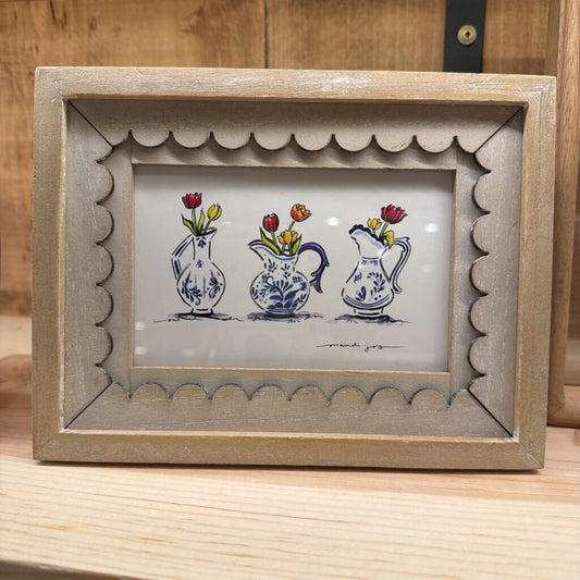 dutch pitchers watercolor small