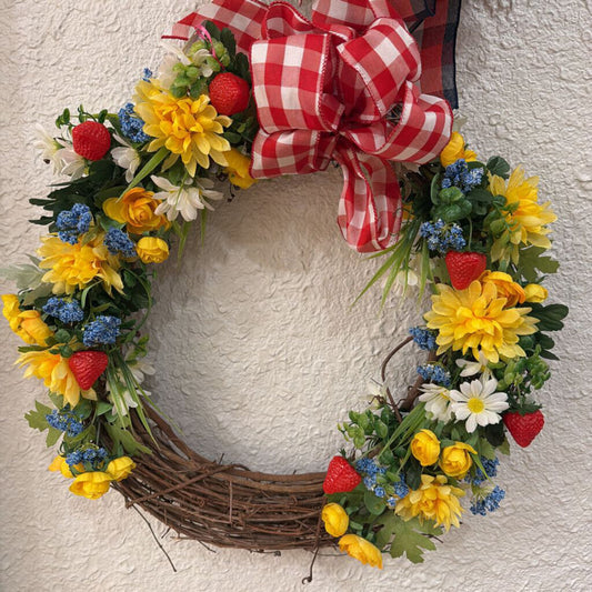 Strawberry Wreath
