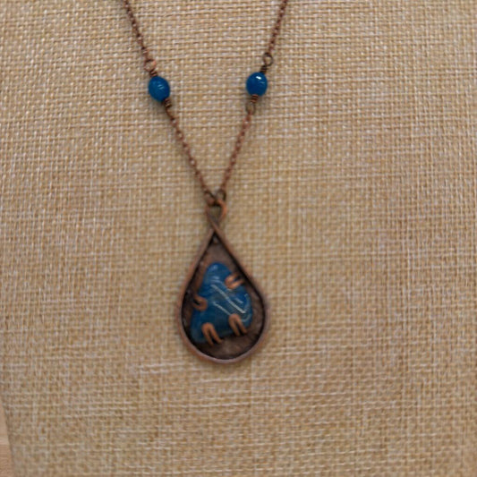 Copper Chrysocolla Pendant