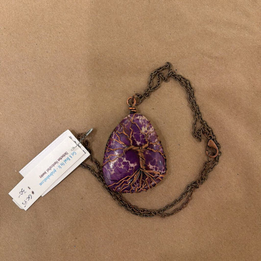 Sea Sediment Tree Purple