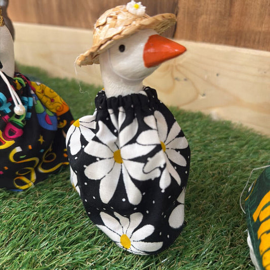 White Flower Goose 5"