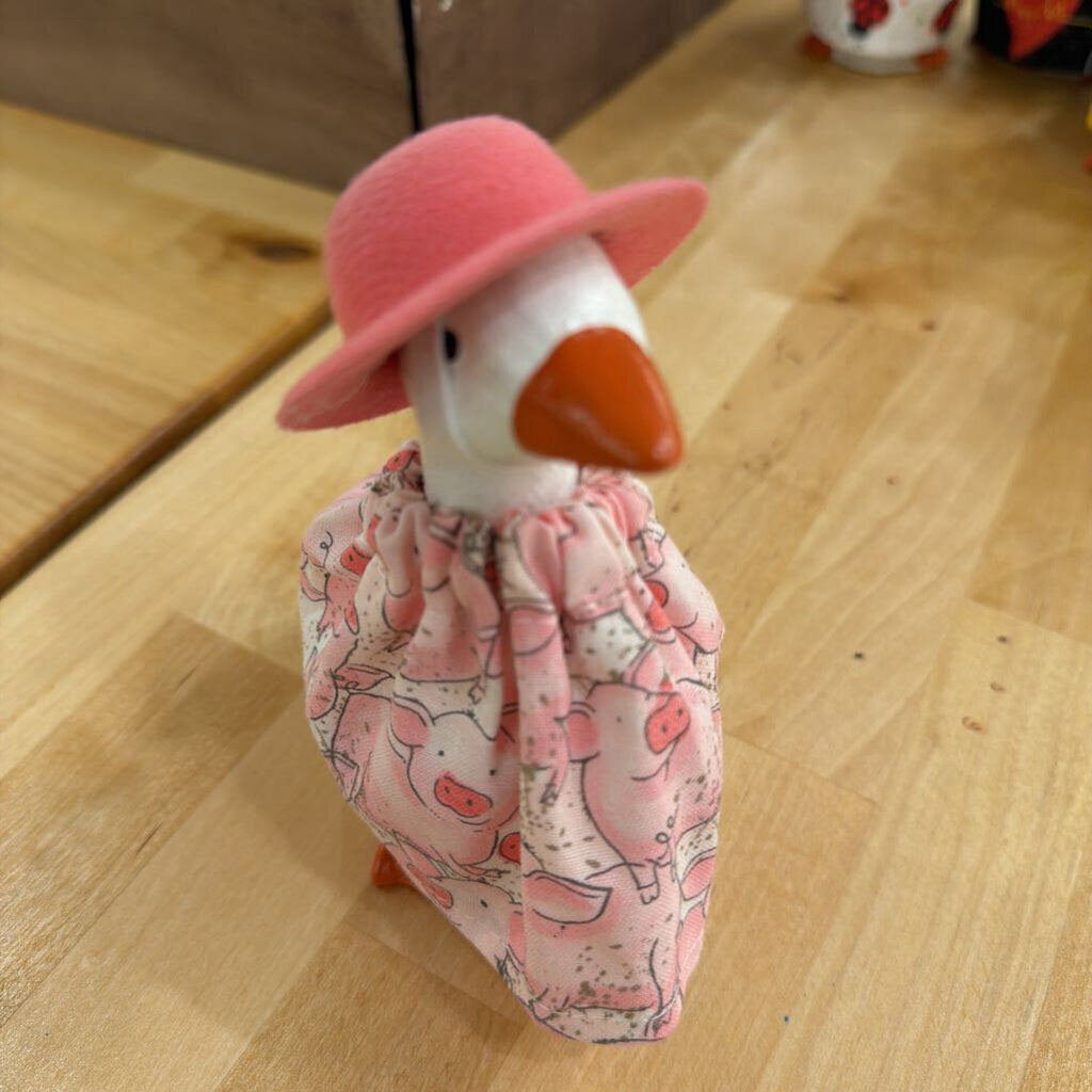 5" Pink Pig/Goose