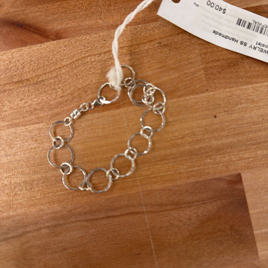 #4 Adjustable Bracelet Sterling Silver