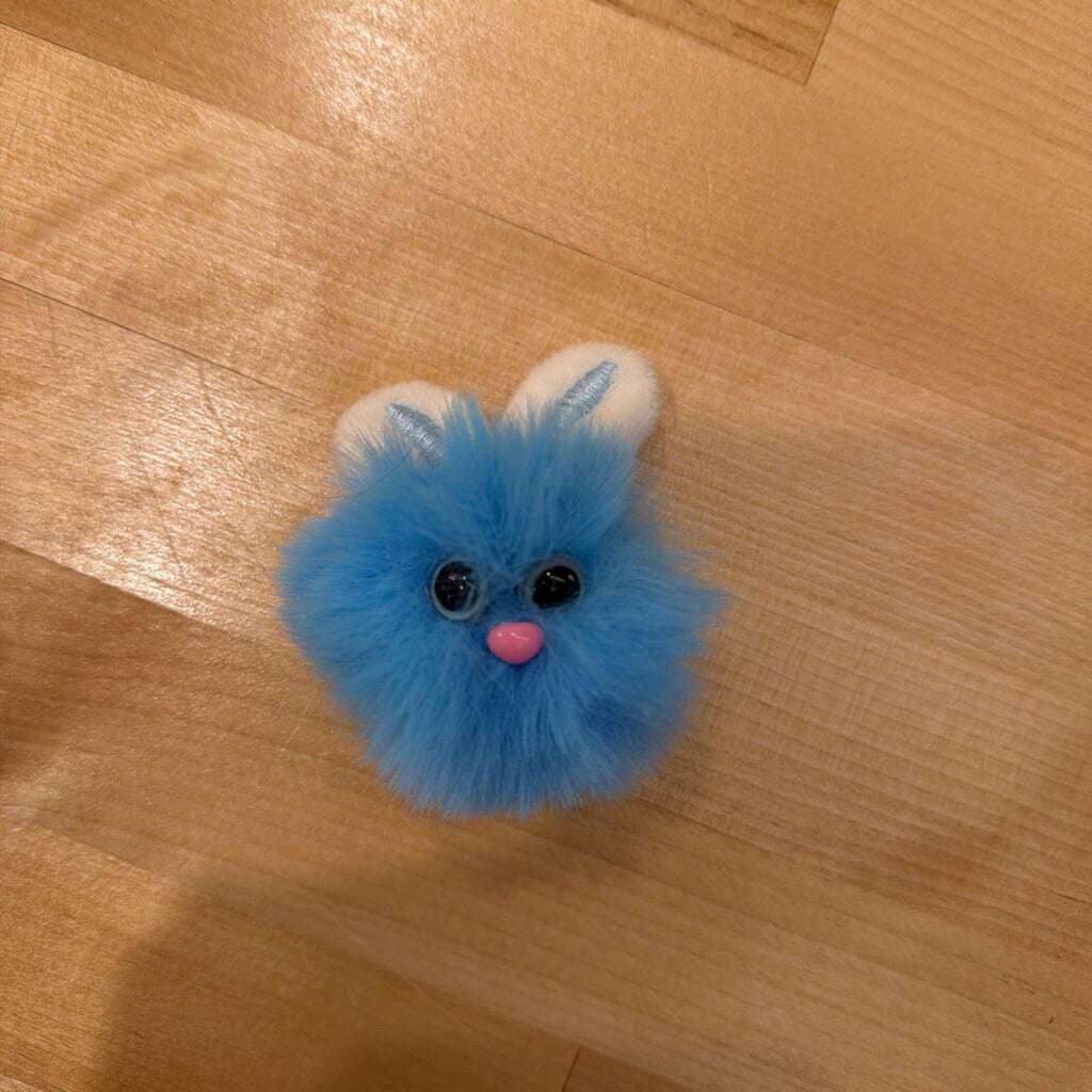 Mini Frazzles-Blue Bunny