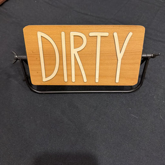 Clean/Dirty Signs