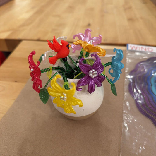 Beaded Pot