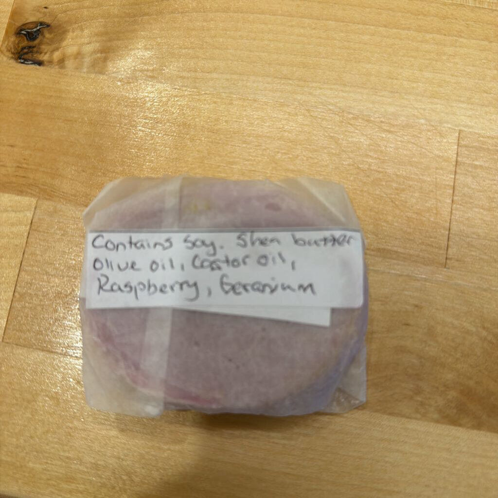 Lotion Bars- Raspberry Gerarium