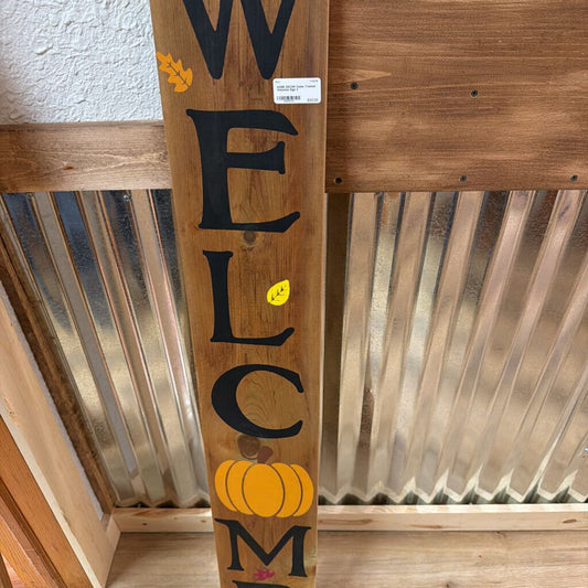 Cedar-Treated Welcome Sign 3