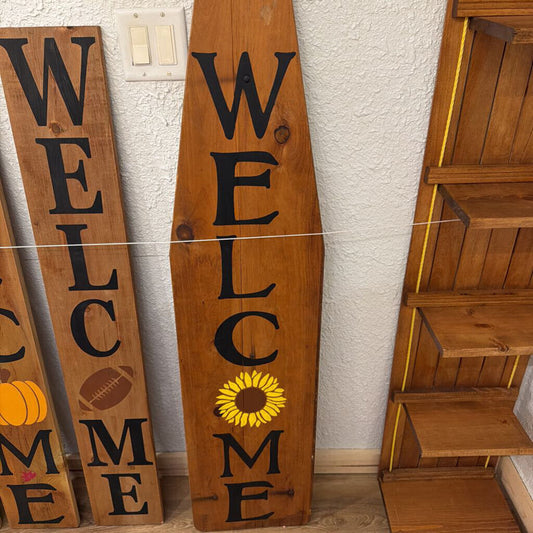 Vintage Ironing Board Welcome
