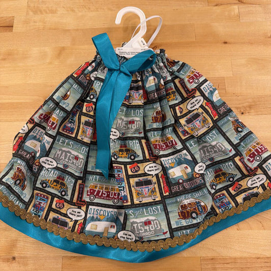 28" License Plate Goose Dress