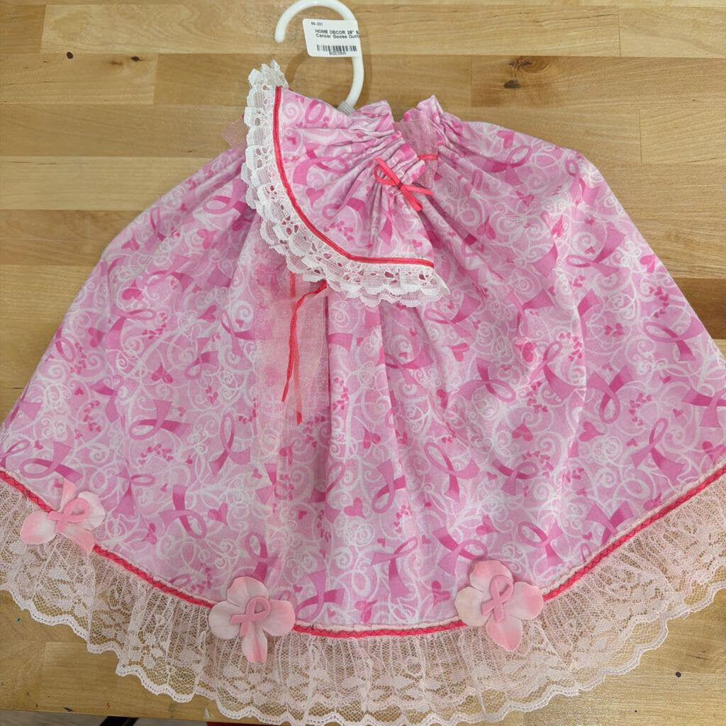 28" Breast Cancer Goose Outfit