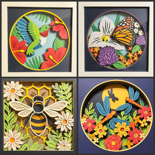 7pm-9pm $45: Wings & Things: A Shadow Box Night - 13 May 2026