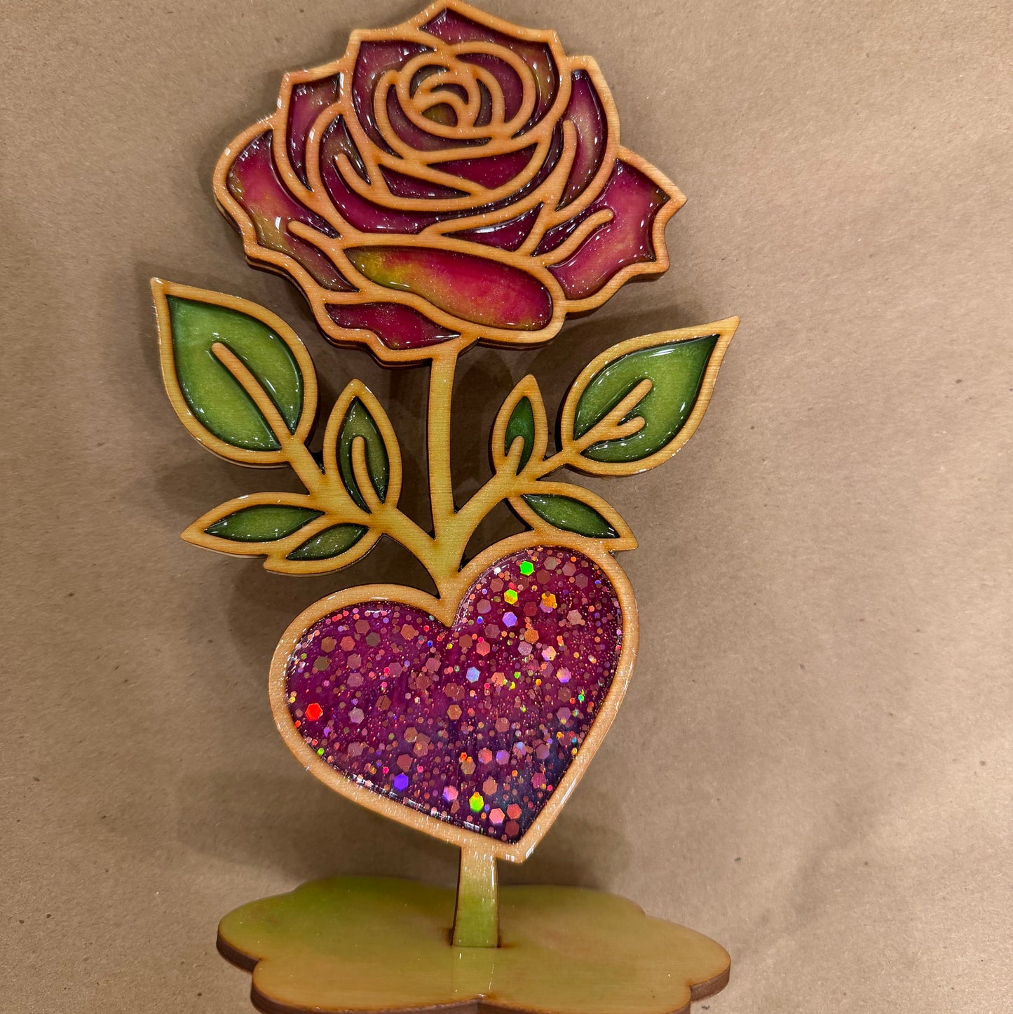 6pm-8pm: Rose Resin Glaze & Sip Workshop - 15 Aug 2026