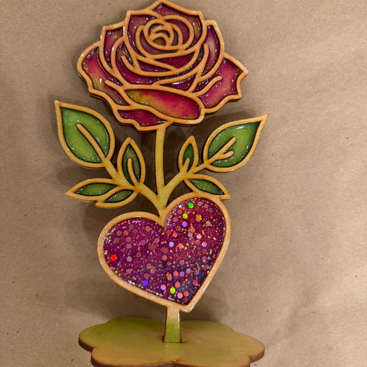 6pm-8pm: Rose Resin Glaze & Sip Workshop - 15 Aug 2026